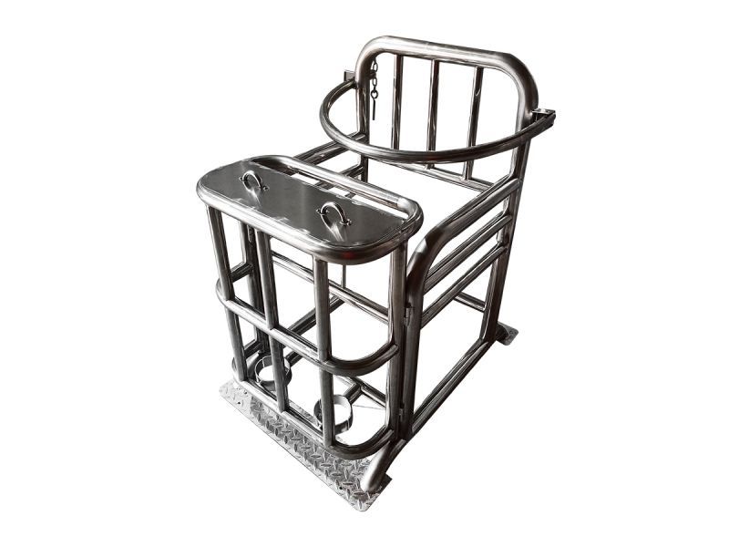 不锈钢审讯椅：司法体系中的洋气设备！